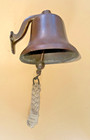 Antique Soild Brass Ships Bell