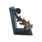 Vintage Large Wooden Book Ends