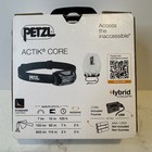 Petzl Actik Core Headlamp - 600 Lumen Headlamp W red Lighting - Color Grey