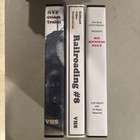 Very Rare Train Vhs Lot Railhead Videos Csx Norfolk Southern Steam   More
