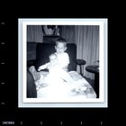 Old Vintage Photo Boy And Baby In Living Room Original Snapshot Square Pic