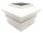 18 Pack Solar Powered Led White Color 4 x4  Wood   Vinyl Square Deck Post Pl244w