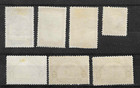 Liberia 1928  Maps And Palms Complete Set Of 7   Mint      230-6