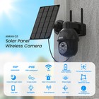 Anran Solar Battery Powered Wireless Wifi Outdoor Home Security Camera System Ir