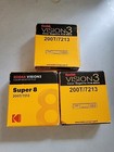 Kodak Vision 3 200t 7213 Super-8 Color Negative Film Brand 6 Available Sold Each