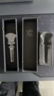 Rosenthal Versace Medusa Crystal Bottle Stopper Clear Frosted Head Original Box