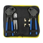 Efield Angle Head Pex Crimping Tool For 1 2    3 4  Pex Copper Rings W h Cutters