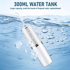 Water Flosser Water Pick Cordless Oral Dental  3 Modes 4 Jet Tips Teeth Cleaner