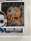 Nick Castle Signed   Inscribed Michael Myers Funko Pop  Halloween Pristine Coa