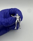 Real 925 Solid Sterling Silver Iron Man Pendant Superhero Charm   A263