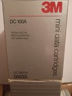 3m Dc 100a Mini Data Cartridges New Box Of 5 Sealed  67 Mbytes  Free Shipping