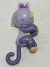 Fingerlings - Interactive Baby Monkey - Mia  purple With Purple Hair  By Wowwee