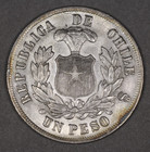 1884 Chile Silver Peso