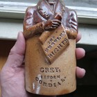 1840s Grey s Reform Cordial The Peoples Rights Chas Grey Pottery Reform Flask
