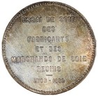 1882 France Silver Jeton Pcgs Ms62     Lyon Silk Merchants Trade Token     Rare