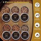 Whiskey Smoker Kit With 6 Flavors   Gold Torch - Cocktail Smoker Gift Set
