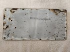 1915 Nj New Jersey Brilliant Mfg Phila Pa Porcelain License Plate 
