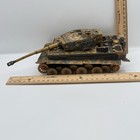 Unimax Camouflaged Military Tiger German Tank Ww2 Diecast Model No Hatch Covers 