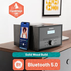 Oakcastle Home Stereo System With Cd Player Bluetooth   Radio