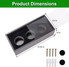 Baseball Display Case  Baseball Holder Display Case For 3 Balls  With Acrylic   