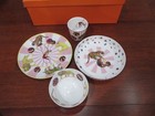 Hermes Tableware Set Circus Bowl Dish Plate Tableware Porcelain Collection New