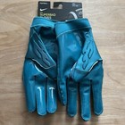 Nike Superbad 6 0 Football Gloves Teal Nfl Team Issued Jaguars Mens Size 3xl