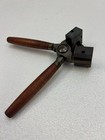Vintage Lyman Ideal Bullet Mold Tool Single Cavity Wood Handle 678 Round Ball