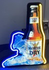 Michelob Dry Breweriana Sign Collectible Beer Advertising Bar Decor Vtg Works