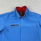 Castelli Rossa Corsa Jacket Mens Xl Blue Gabba Windstopper Cycling Jersey