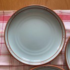 Noritake Stoneware Boulder Ridge 8674 Set Of 3 Dinner Plates Approx 8 07  
