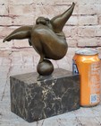 Signed Milo Abstract Nude Woman Bronze Sculpture Figure Figurine Modern Statue