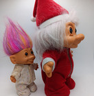 Russ Troll Doll Christmas Pajamas And Bright Of America Rainbow Troll - Two 