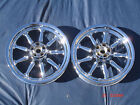 Harley Chrome 9 Spoke Heritage Fatboy Flstc Wheels Rims 96-07 Flstn  Deluxe 
