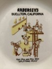 Vtg 1948 Andersen Split Pea Soup Restaurant Buellton Ca 9  Bowl Wallace China