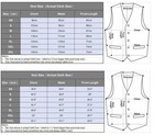 Mens Tweed Vest Vintage Western Casual Wool Herringbone Waistcoat L Xl 2xl 3xl