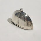 Sterling Silver Jockey Cap Vesta Case Match Safe Holder