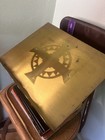 Vintage 1950s Catholic Church Solid Brass Church Missal Bible Book Stand Altar