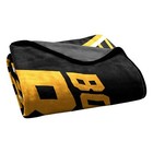 Nhl Officially Licenced Boston Bruins 60  X 80  Raschel Throw Blanket