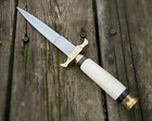 Large Bone Athame  Renaissance Style Dagger  Altar Knife  Bos Taurus