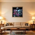 Skull Flowers Diamond Art Kits For Adults gothic 5d Diamond Painting Kits For Be
