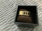 Michael Kors Mk5659 Chronograph  Gold Tone tortoise Multi Dial With    Box