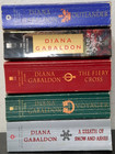Outlander 5 Book Lot Diana Gabaldon Paperback Lot Set Drums Cross Voyager Snow