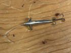 Vintage Pflueger Breakless Devon Fishing Lure Nickel  289