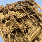 Vintage Balinese Ramayana Rama Sita Hanuman Carved Wood Wall Panel 20   
