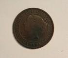 Canada-1858 Large Cent-nice Vg-key Date