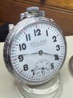 Vintage Holland Swiss Made  17 Jewel Mechanical Pocket Watch  Sets  Winds   Runs