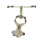 Kong Dog Harness Large Tan Waste Bag Dispenser   Reflective Heavy Duty Harness