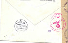 Slovakia Registered   Censored Airmail Cover Cds 25 10 1943 Bratislava To Praha