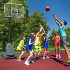 Use For Outdoor Basketball portable Basketball Goal System with Stable Base