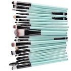 Kolight 20pcs Pro Makeup Brush Set     Face Eye Lip Cosmetic Tools  black green 